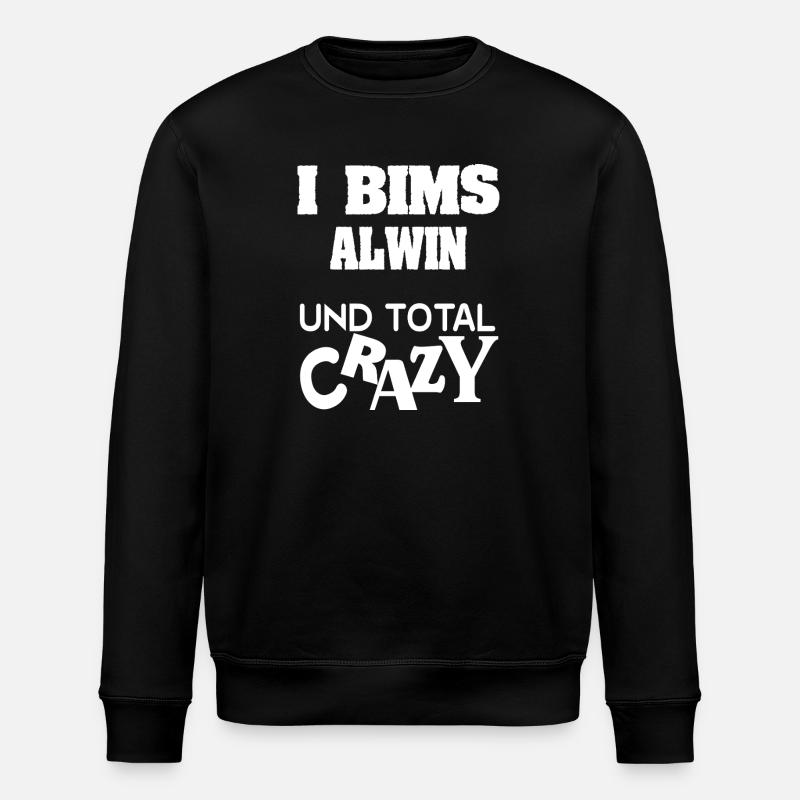Cadeau pour Alwin - Sweat bio ROLLER Stanley/Stella Unisexe - noir