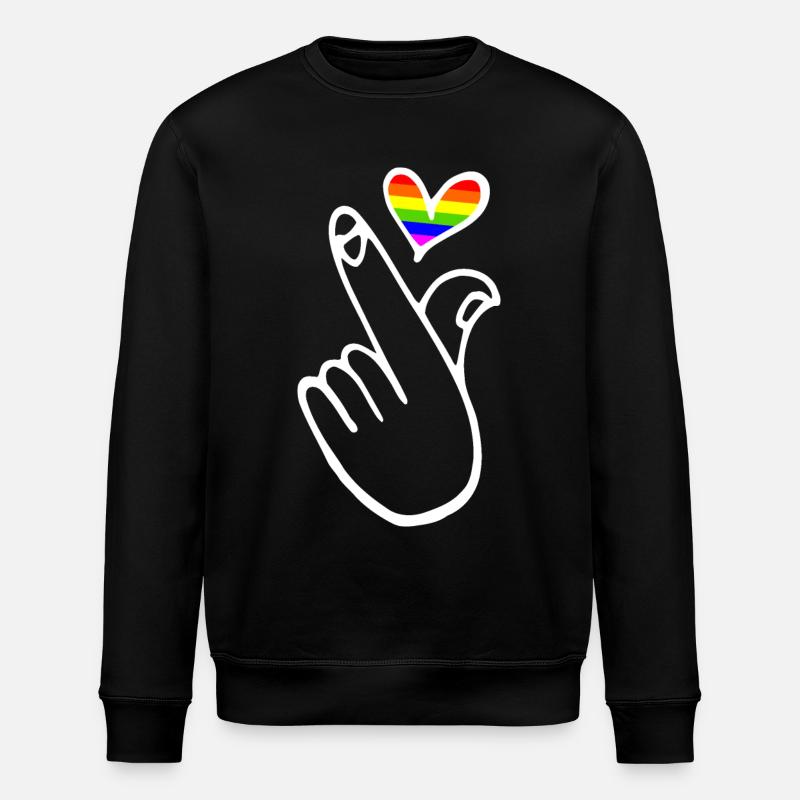 Lgbt lgbtq - Sweat bio ROLLER Stanley/Stella Unisexe - noir