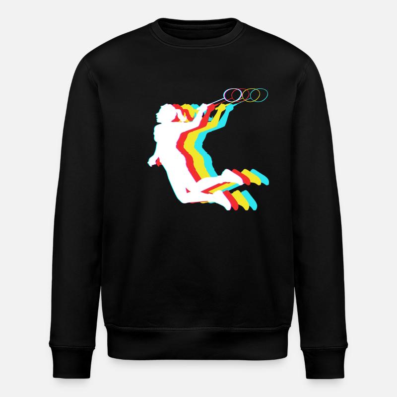 Badminton - Stanley/Stella Unisex Bio-Sweatshirt ROLLER - Schwarz