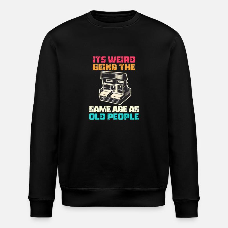 Millésime | Classique | Classique | Vieux - Sweat bio ROLLER Stanley/Stella Unisexe - noir
