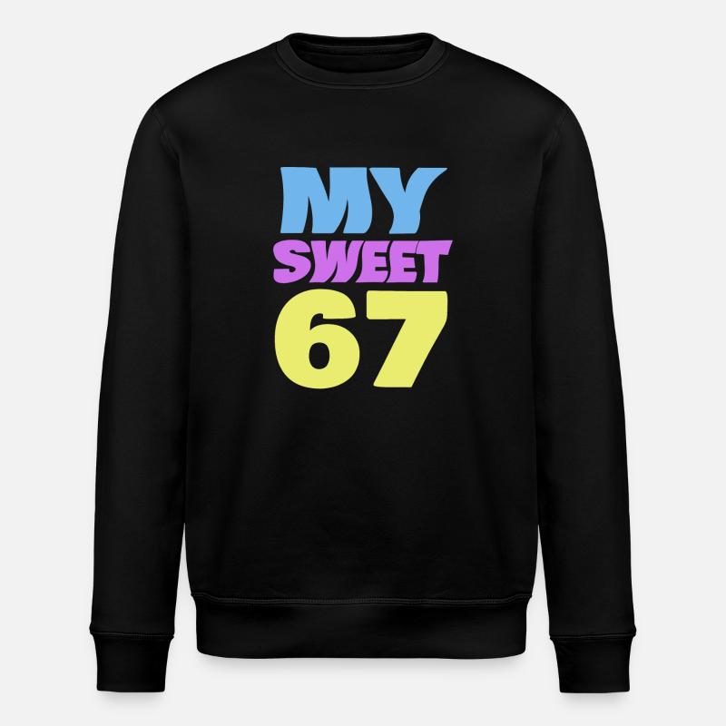 67 - Stanley/Stella Unisex Bio-Sweatshirt ROLLER - Schwarz