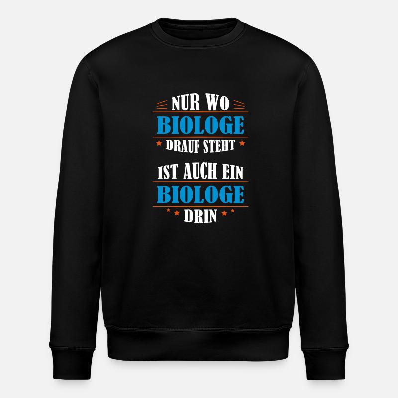 cadeau d'occupation Biologiste - Sweat bio ROLLER Stanley/Stella Unisexe - noir