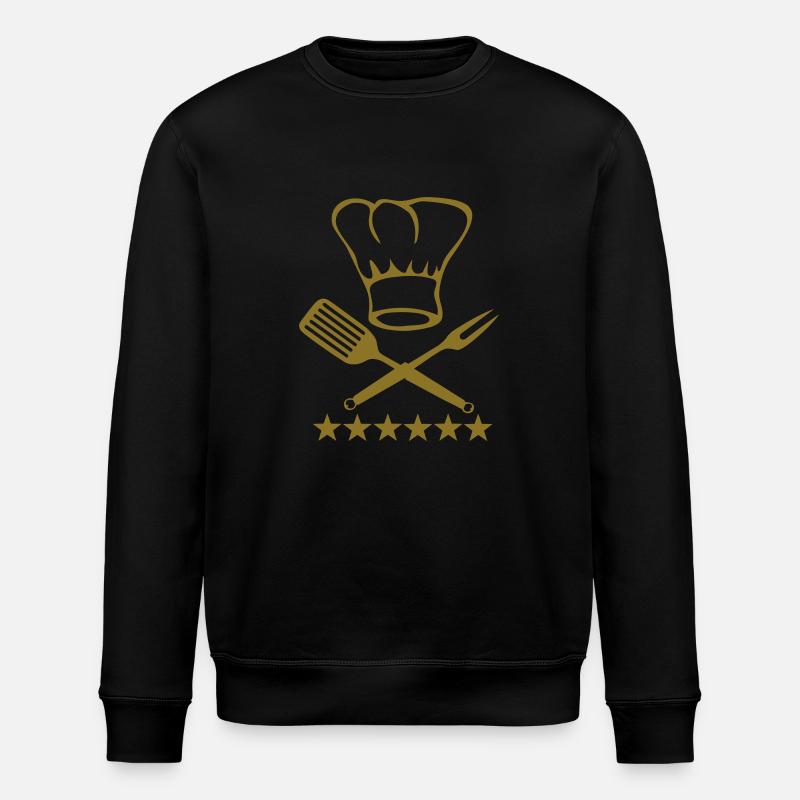 Kochen - Stanley/Stella Unisex Bio-Sweatshirt ROLLER - Schwarz