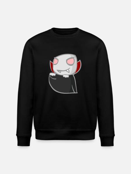 vampire - Stanley/Stella ROLLER Unisex Organic Sweatshirt - black
