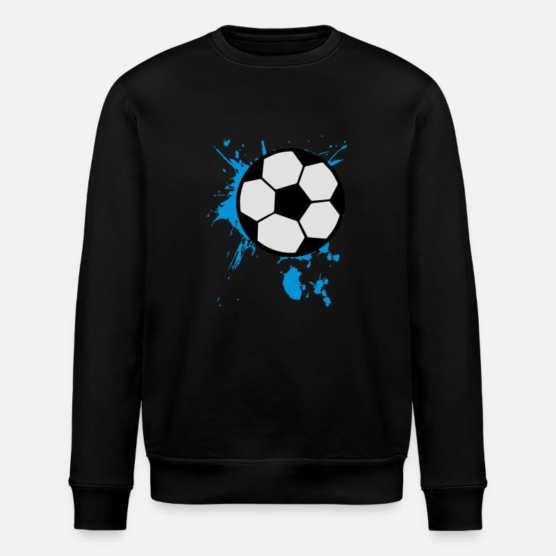 Fußball Soccer 3c - Stanley/Stella Unisex Bio-Sweatshirt ROLLER - Schwarz