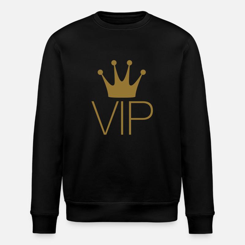 Vip Krone - Stanley/Stella Unisex Bio-Sweatshirt ROLLER - Schwarz