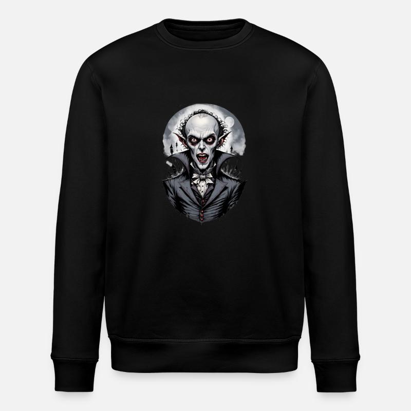 un vampire souriant 6 - Sweat bio ROLLER Stanley/Stella Unisexe - noir