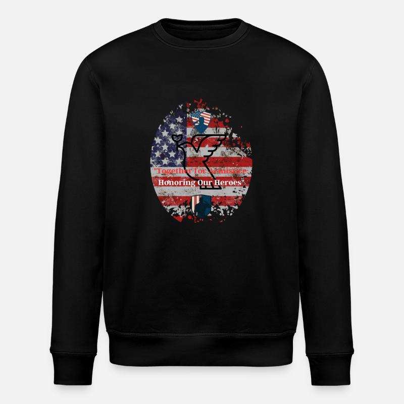 Vétérans, anciens combattant, armistice. - Sweat bio ROLLER Stanley/Stella Unisexe - noir