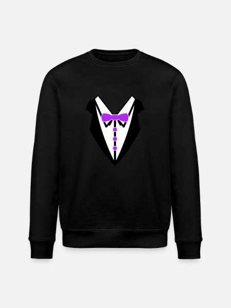 Tuxedo 2 - Stanley/Stella ROLLER Unisex Organic Sweatshirt - black