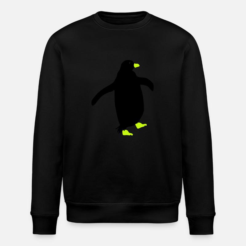 Silhouette de pingouin - Sweat bio ROLLER Stanley/Stella Unisexe - noir