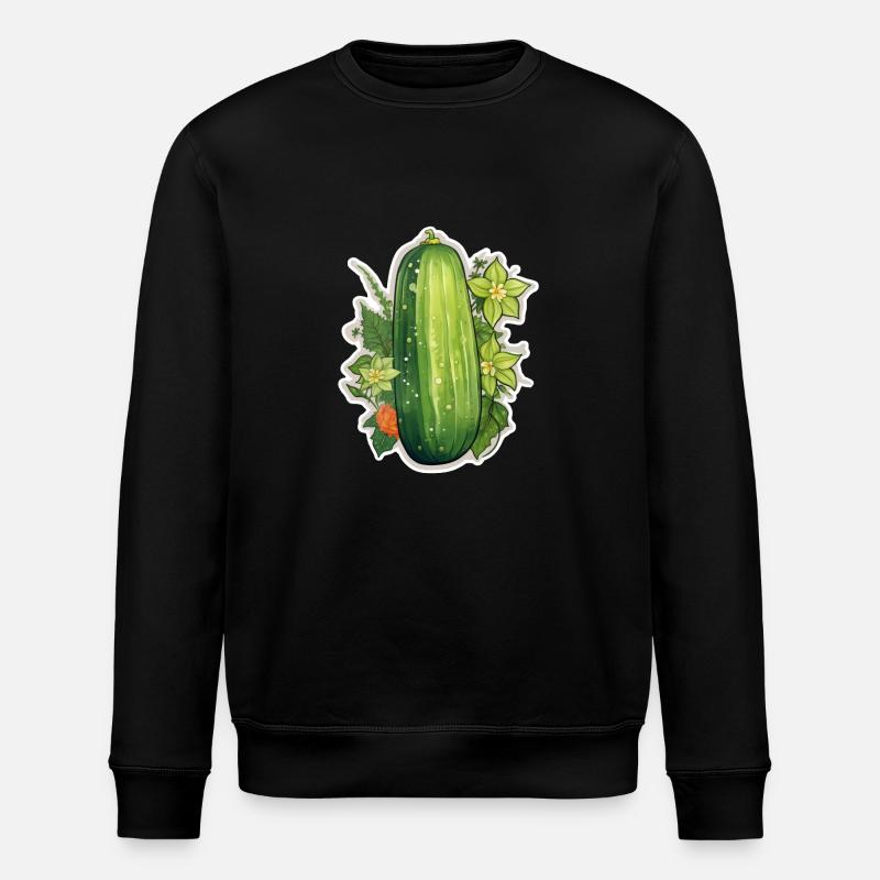 Concombre - Sweat bio ROLLER Stanley/Stella Unisexe - noir