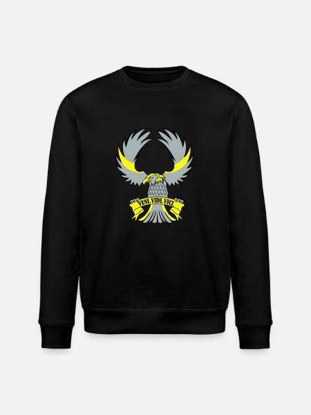 Adler Veni vidi vici - Stanley/Stella ROLLER Unisex Organic Sweatshirt - black