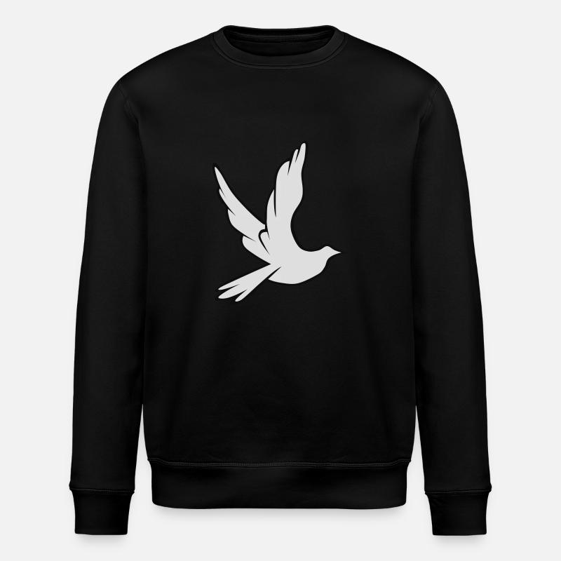 DOVE OF PEACE - Stanley/Stella Unisex Bio-Sweatshirt ROLLER - Schwarz