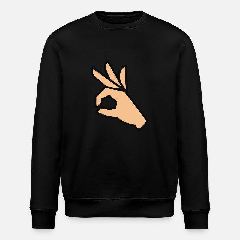 Prima - Stanley/Stella Unisex Bio-Sweatshirt ROLLER - Schwarz