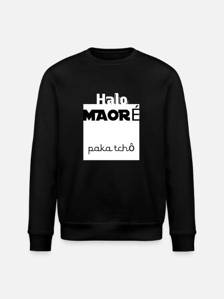 Maoré2 - Stanley/Stella Unisex Bio-Sweatshirt ROLLER - Schwarz