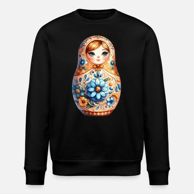 Matriochka Noble Don - Sweat bio ROLLER Stanley/Stella Unisexe - noir