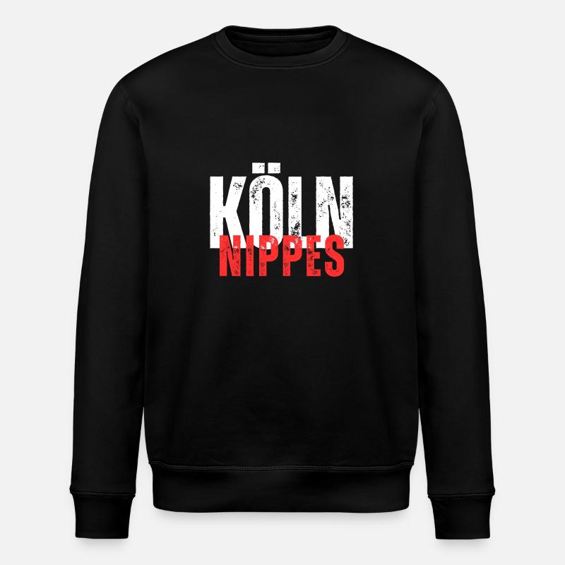 Nippes blanc rouge - Sweat bio ROLLER Stanley/Stella Unisexe - noir