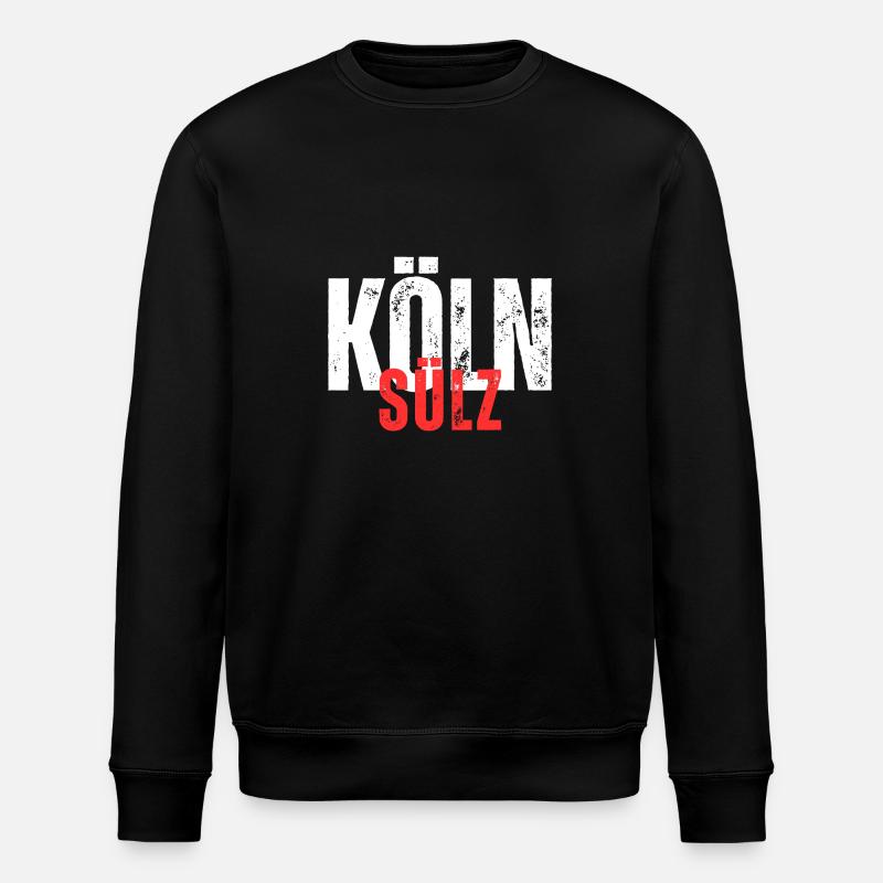 Sülz blanc rouge - Sweat bio ROLLER Stanley/Stella Unisexe - noir