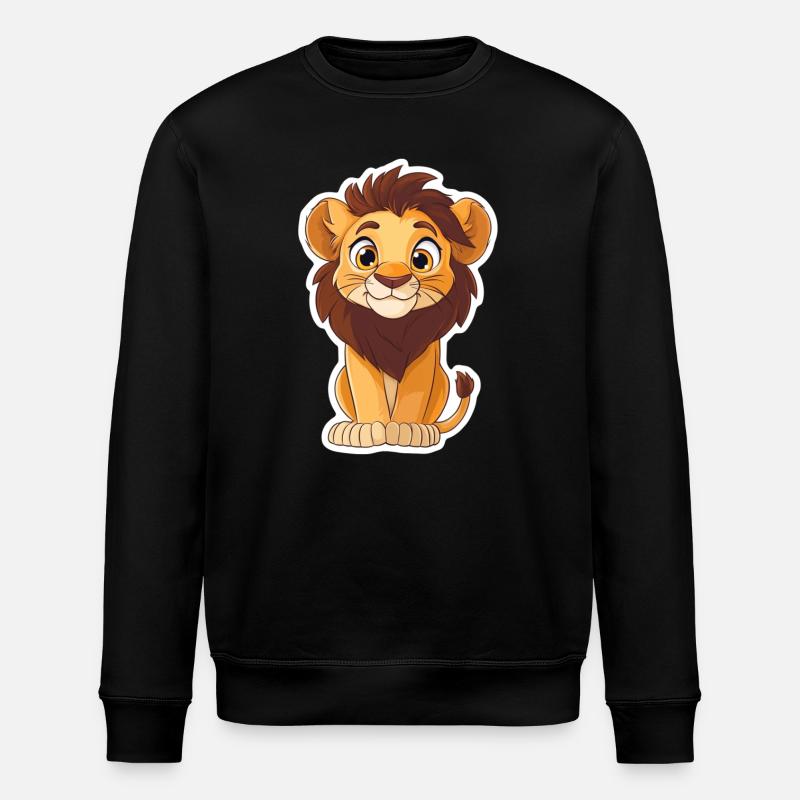 Lion - Sweat bio ROLLER Stanley/Stella Unisexe - noir