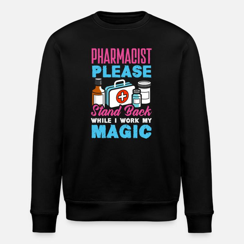 Apotheker Pharmazeutisch-technischer - Stanley/Stella Unisex Bio-Sweatshirt ROLLER - Schwarz