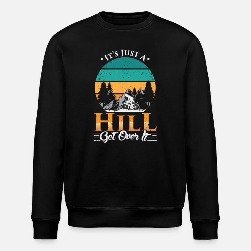 BMX Bicycle Saying bmx biker - Stanley/Stella ROLLER Unisex Organic Sweatshirt - black