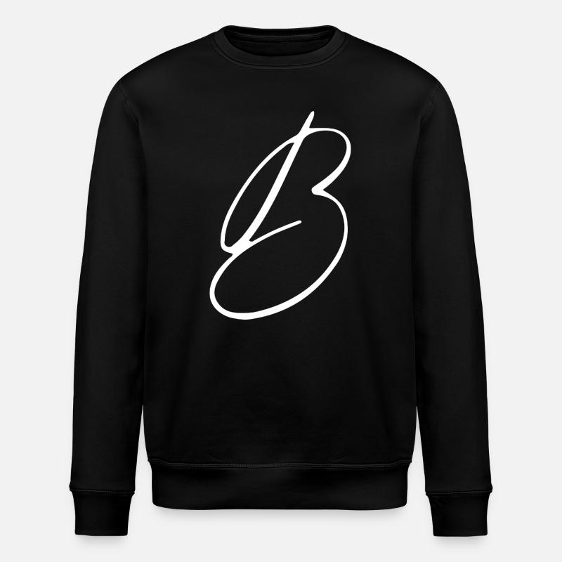 b - Stanley/Stella ROLLER Unisex Organic Sweatshirt - black