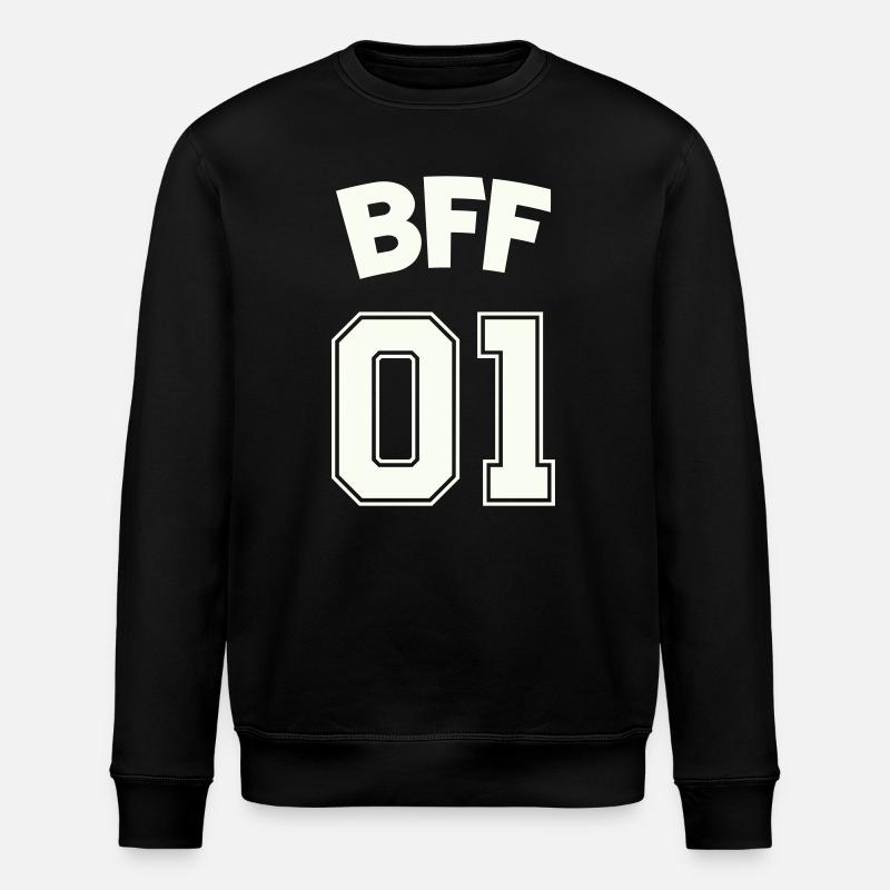 bff_01_best_friends- - Sweat bio ROLLER Stanley/Stella Unisexe - noir