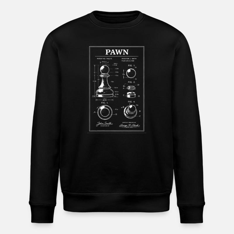 Pfandpatent-Bauplan - Stanley/Stella Unisex Bio-Sweatshirt ROLLER - Schwarz