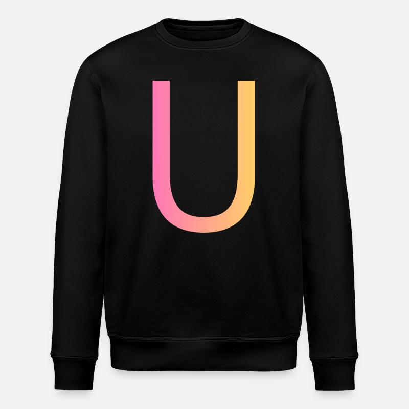 U - Sweat bio ROLLER Stanley/Stella Unisexe - noir