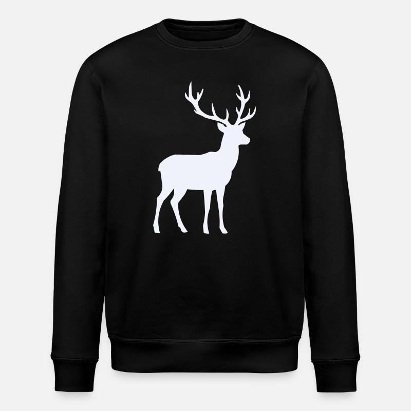 reh_rehlein- - Sweat bio ROLLER Stanley/Stella Unisexe - noir