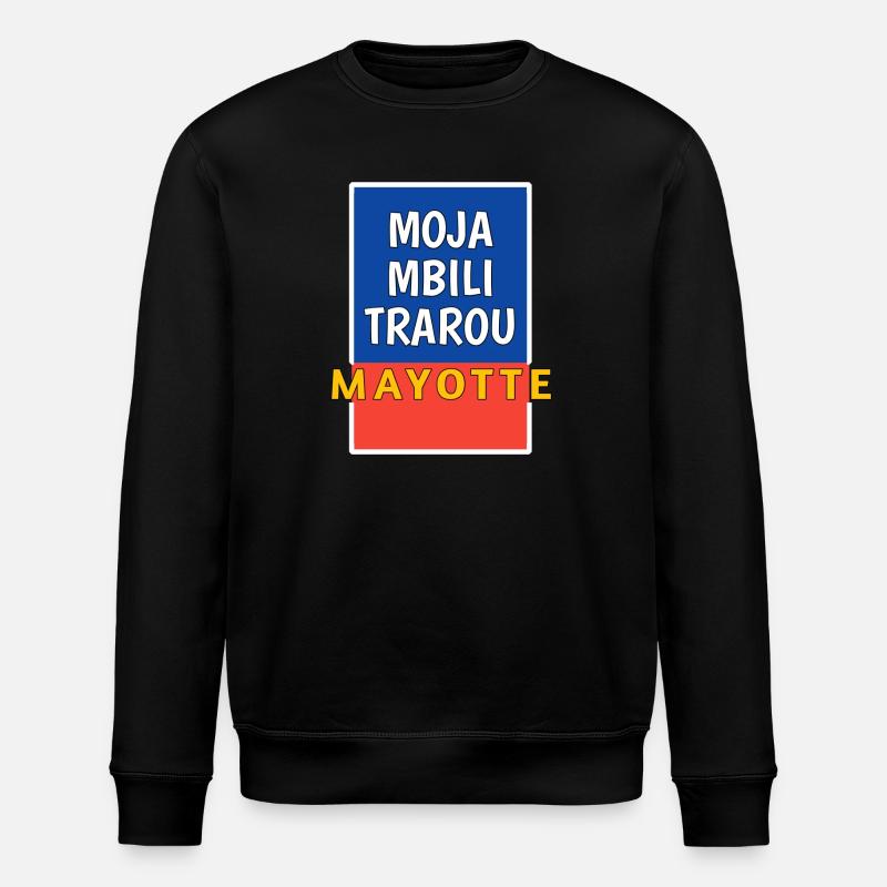 Mayotte1 - Stanley/Stella Unisex Bio-Sweatshirt ROLLER - Schwarz