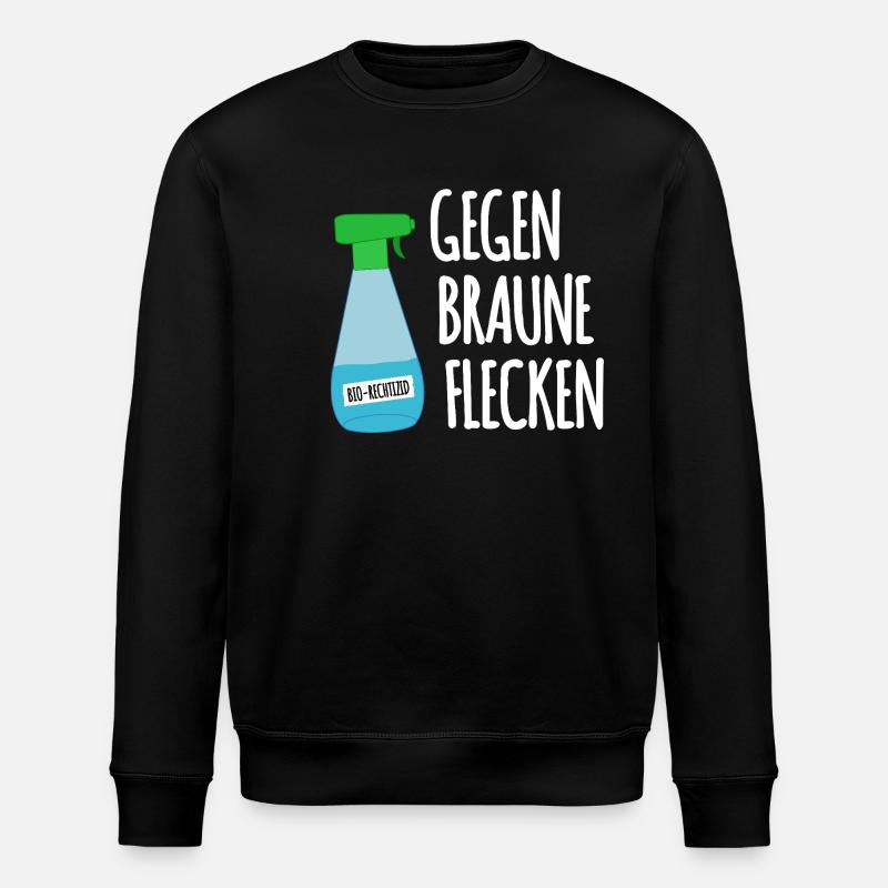 Rechtizid - Stanley/Stella Unisex Bio-Sweatshirt ROLLER - Schwarz
