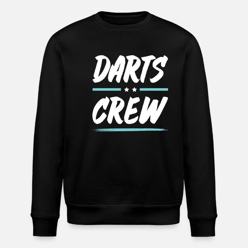 Darts Crew - Stanley/Stella ROLLER Unisex Organic Sweatshirt - black