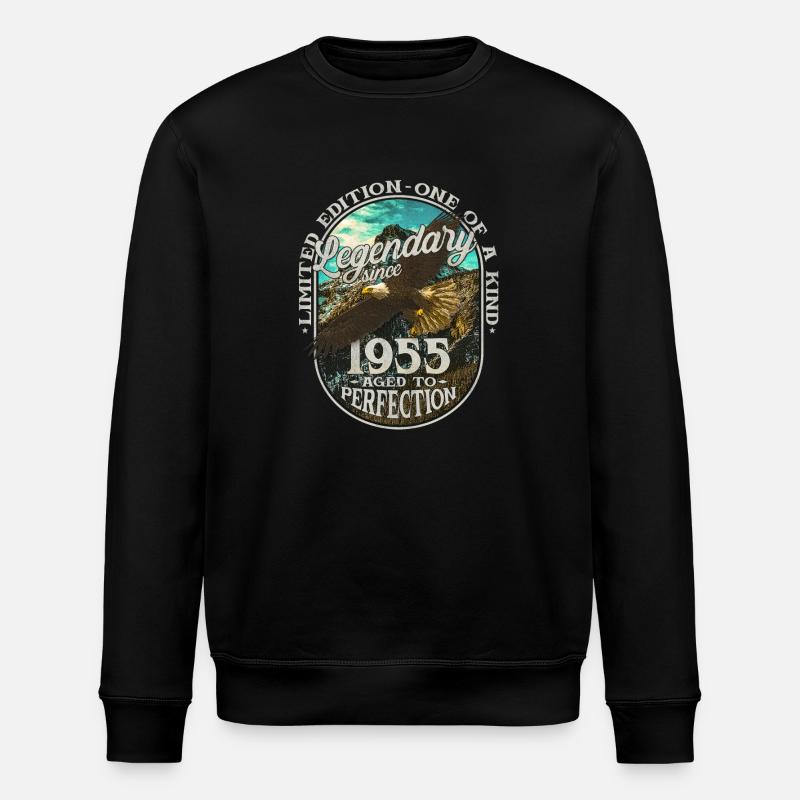 Légendaire depuis 1955 - Sweat bio ROLLER Stanley/Stella Unisexe - noir