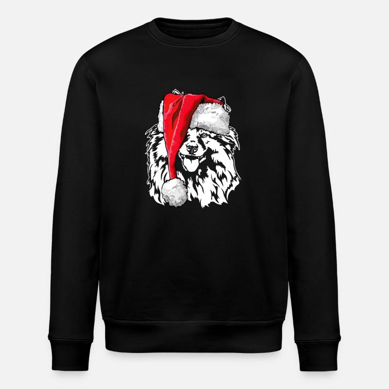 Père Noël Wolfsspitz Nikolaus Wilsigns - Sweat bio ROLLER Stanley/Stella Unisexe - noir