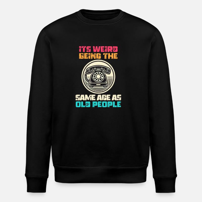 Millésime | Classique | Classique | Vieux - Sweat bio ROLLER Stanley/Stella Unisexe - noir