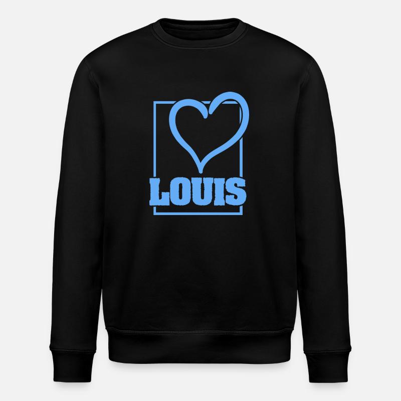 Louis - Stanley/Stella Unisex Bio-Sweatshirt ROLLER - Schwarz