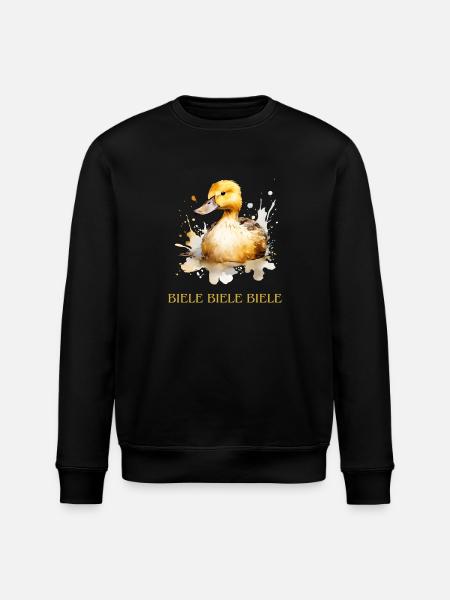 BIELE BIELE BIELE - Stanley/Stella Unisex Bio-Sweatshirt ROLLER - Schwarz
