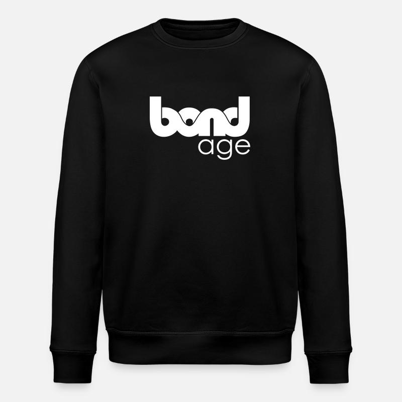 008 bondage - Stanley/Stella ROLLER Unisex Organic Sweatshirt - black