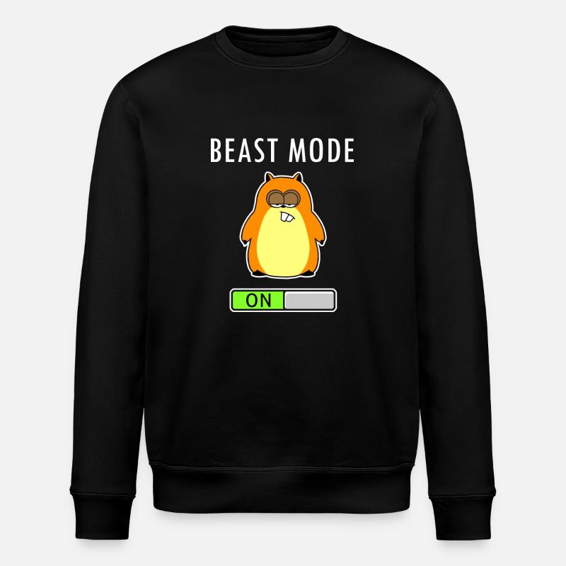 Beast Mode - Stanley/Stella Unisex Bio-Sweatshirt ROLLER - Schwarz