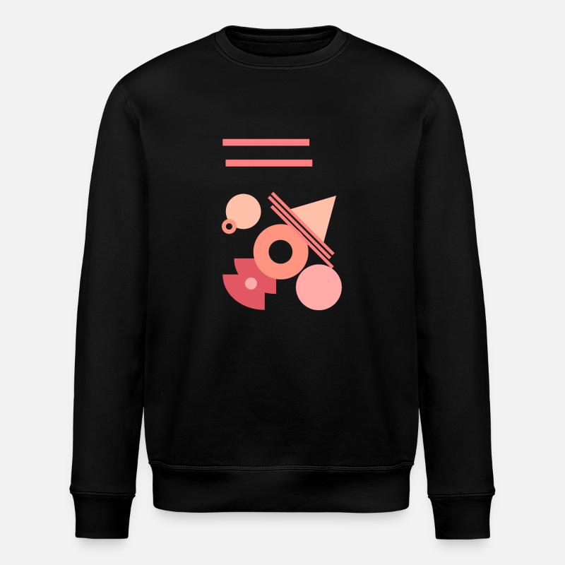 Géométrie Abstrait Figures - Sweat bio ROLLER Stanley/Stella Unisexe - noir