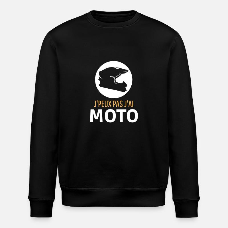 Moto 2 - Sweat bio ROLLER Stanley/Stella Unisexe - noir