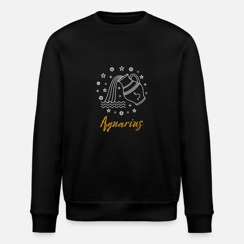 Aquarius 1 - Sweat bio ROLLER Stanley/Stella Unisexe - noir