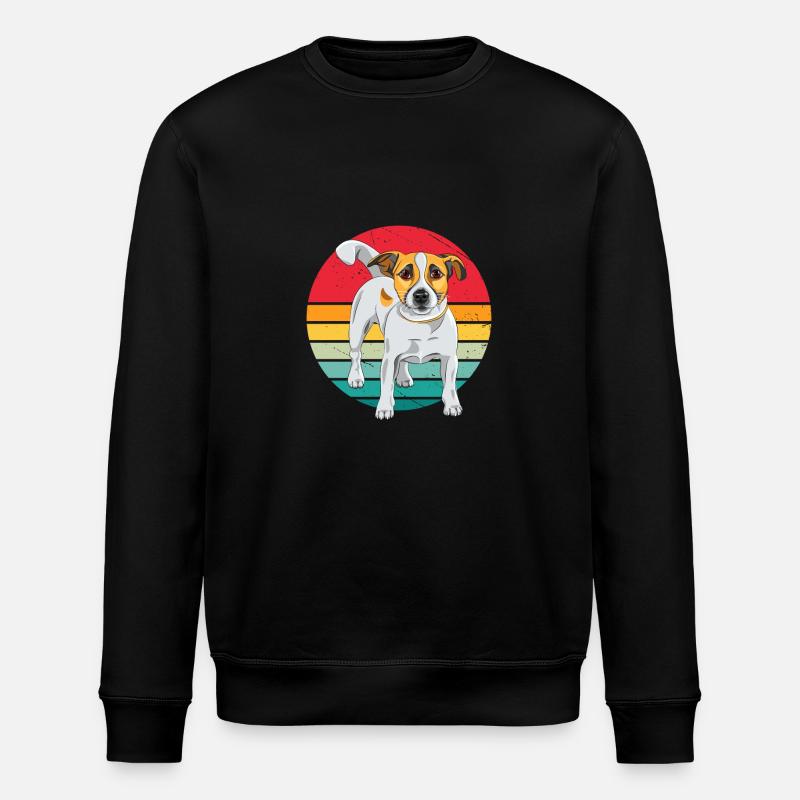 Jack Russel Terrier - Sweat bio ROLLER Stanley/Stella Unisexe - noir