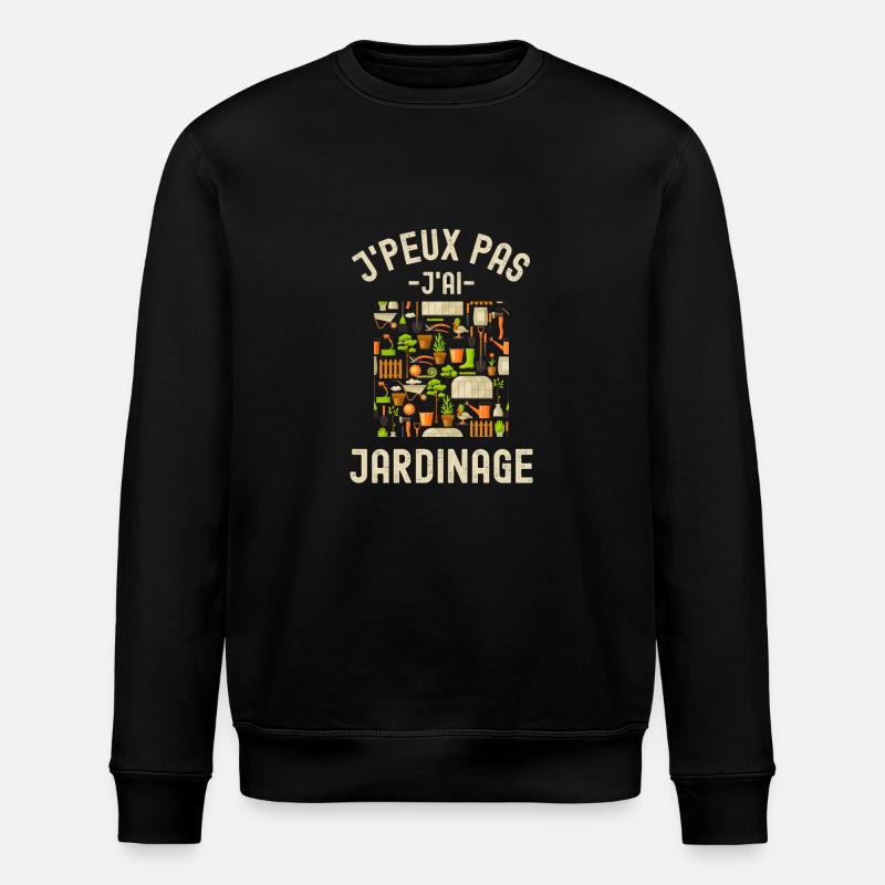 Matériel de jardinage - Sweat bio ROLLER Stanley/Stella Unisexe - noir