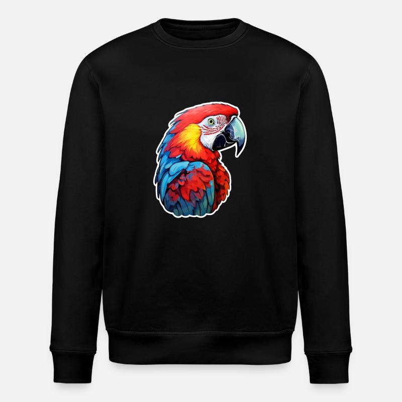Parrot - Stanley/Stella ROLLER Unisex Organic Sweatshirt - black