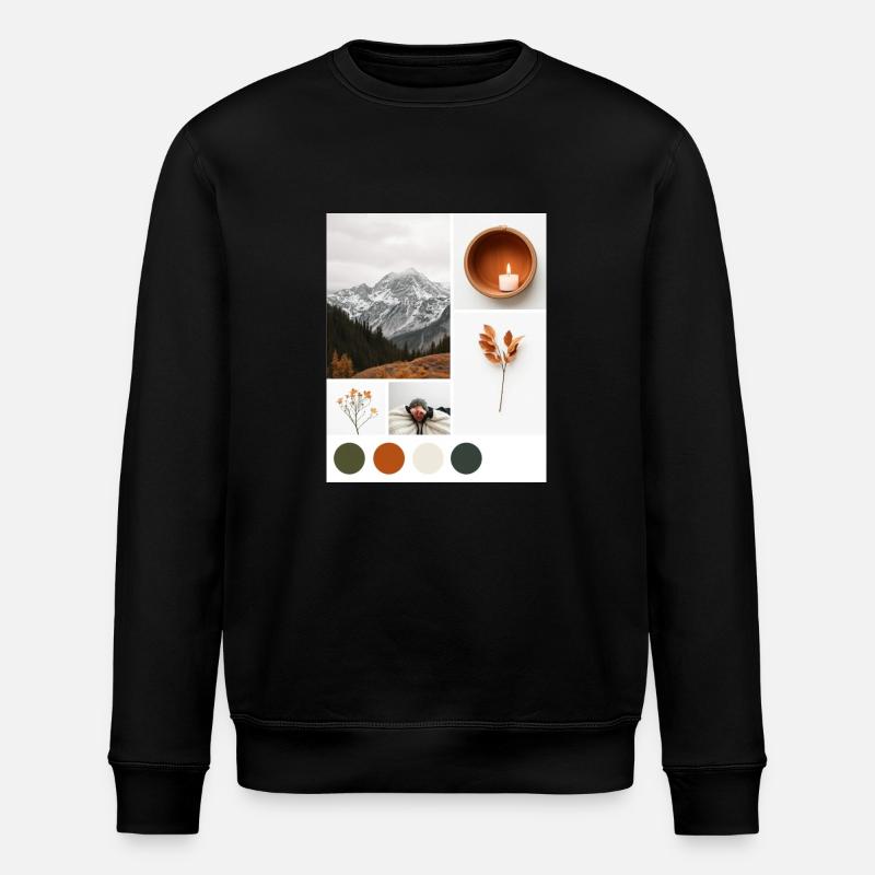 Rest. - Stanley/Stella ROLLER Unisex Organic Sweatshirt - black
