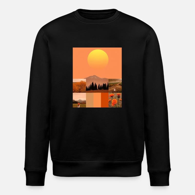 Sunsets. - Stanley/Stella ROLLER Unisex Organic Sweatshirt - black