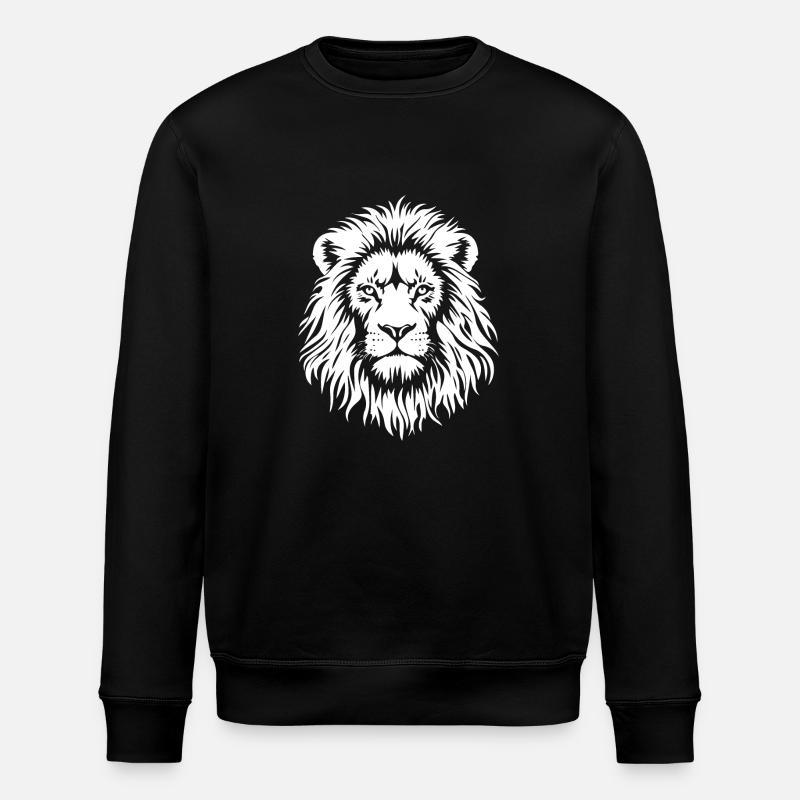 Tête de Lion - Sweat bio ROLLER Stanley/Stella Unisexe - noir