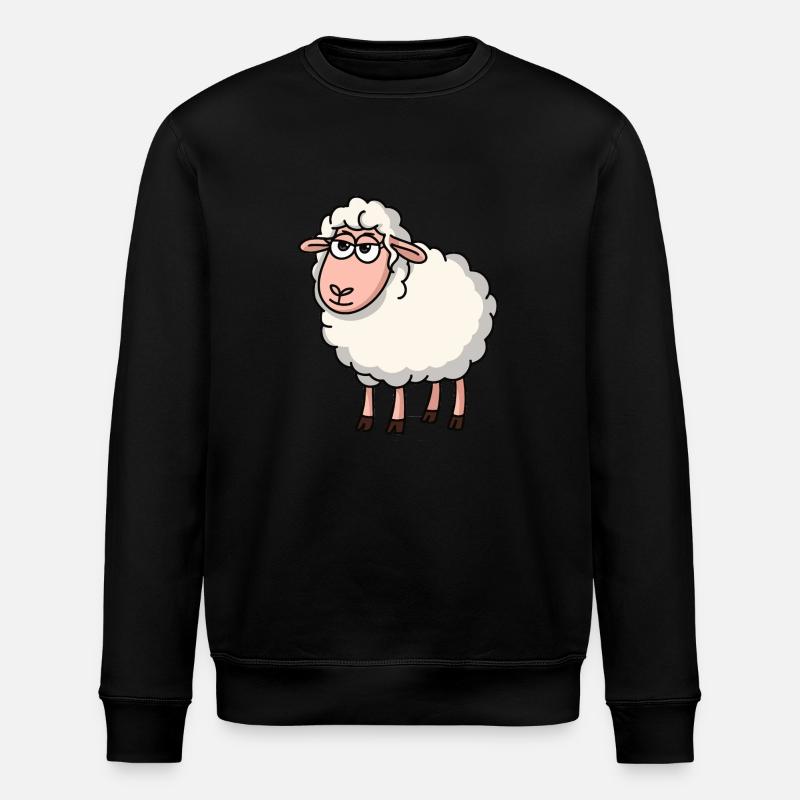 Refroidir les moutons - Sweat bio ROLLER Stanley/Stella Unisexe - noir
